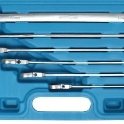 BGS Doppel-Ratschen-Gelenkschlüssel-Satz | SW 8 - 19 Mm | 10-tlg. – 1541