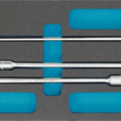 HAZET Steckschlüssel-Satz Mit T-Griff Außen-Sechskant Profil 3-teilig 163-122/3