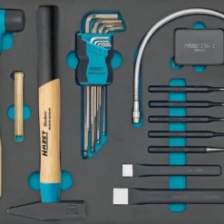 HAZET Werkzeug-Satz Winkelschlüssel Div. Werkzeuge Innen-Sechskant 22-teilig 163-60/22
