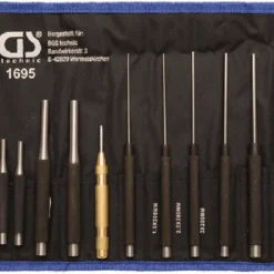 BGS Splintentreiber-Satz | 100 - 150 - 200 Mm | 1,5 - 9,5 Mm | Inkl. Körner | 18-tlg. – 1695