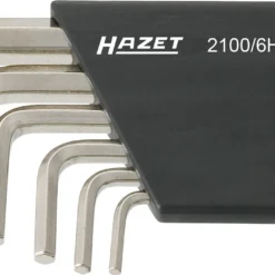 HAZET Winkel Schraubendrehersatz Innen-Sechskant Profil 6-teilig 2100/6H