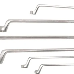 BGS Doppel-Ringschlüssel Mit E-Profil-Ringköpfen | Gekröpft | SW E20 X E24 – 2281-20X24