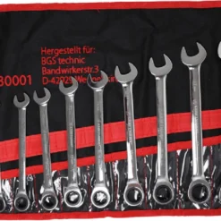 BGS DIY Ratschenring-Maulschlüssel-Satz | SW 8 - 19 Mm | 12-tlg. – 30001