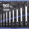 BGS Doppel-Ringschlüssel-Satz | Extra Flach | SW 6-22 Mm | 8-tlg. – 30300