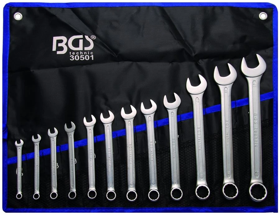 BGS Maul-Ringschlüssel-Satz | SW 6 - 22 Mm | 12-tlg. – 30501 2 BGS Maul-Ringschlüssel-Satz | SW 6 - 22 Mm | 12-tlg. – 30501 – Bild 2