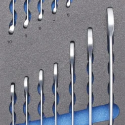 BGS Werkstattwageneinlage 1/3: Maul-Ringschlüssel-Satz | SW 6 - 22 Mm | 12-tlg. – 4082