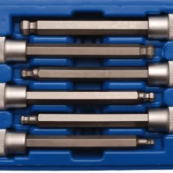 BGS Bit-Einsatz-Satz | 12,5 Mm (1/2") | Innensechskant Mit Kugelkopf 5 - 12 Mm | 6-tlg. – 4258