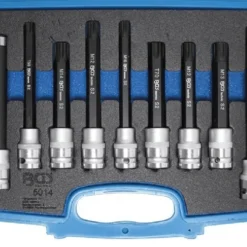 BGS Bit-Einsatz-Satz | FĂŒr Zylinderkopfschrauben | 12,5 Mm (1/2") | 9-tlg. â 5014