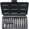 BGS DIY Bit-Satz | Antrieb Außensechskant 10 Mm (3/8") | T-Profil (für Torx) | 15-tlg. – 5040