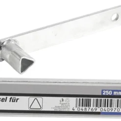 BGS DIY Dreikantschlüssel Für Absperrposten Mit Dreikantschloss | M12 – 50500