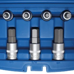 BGS Bit-Einsatz-Satz | 12,5 Mm (1/2") | Innensechskant 7/32" - 13/16" | Zollgrößen | 11-tlg. – 5053