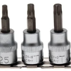 BGS Bit-Einsatz-Satz | 10 Mm (3/8") | T-Profil (für Torx) T15 - T50 | 7-tlg. – 5108