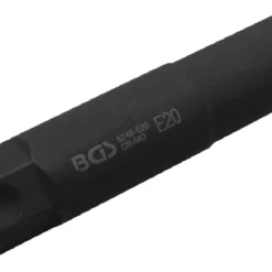 BGS Steckschlüssel-Einsatz E-Profil, Extra Lang | Antrieb Außensechskant 22 Mm | SW E20 – 5246-E20