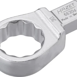 HAZET Einsteckringschlüssel 30mm 14x18 Mm Doppel Sechskant Tractionsprofil 6630D-30