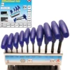 BGS DIY Schraubendreher-Satz Mit T-Griff | Zollmaße | Innensechskant 3/32" - 3/8" | 10-tlg. – 7099