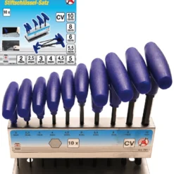 BGS DIY Schraubendreher-Satz Mit T-Griff | Innensechskant 2 - 10 Mm | 10-tlg. – 791