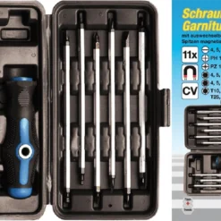 BGS DIY Schraubendreher-Satz Mit Wechselklingen | 11-tlg. – 7988