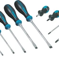 HAZET Schraubendrehersatz HEXAnamic® Schlitz Kreuzschlitz PH 10-teilig 802/10