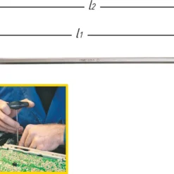 HAZET Schraubendreher Mit T-Griff- Innen-Sechskant Profil - 4 828-4
