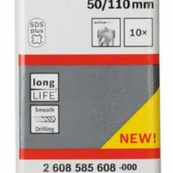 Bosch Hammerbohrer SDS-plus-5 3,5 X 50 X 110 Mm 10er-Pack 2608585608