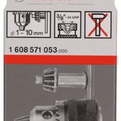 Bosch Zahnkranzbohrfutter Bis 10 Mm 1 - 10 Mm 3/8" - 24 Stationäre Bohrmaschine 1608571053