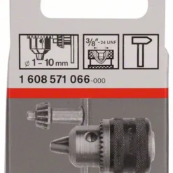 Bosch Zahnkranzbohrfutter Bis 10 Mm 1 - 10 Mm 3/8" - 24 Für Bohr- Akkubohrmaschine 1608571066