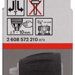 Bosch Schnellspannbohrfutter 1 Bis 10 Mm 3/8" Bis 24 2608572210