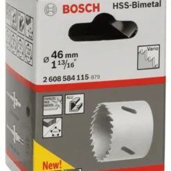 Bosch Lochsäge HSS-Bimetall Für Standardadapter 46 Mm 1 13/16 2608584115