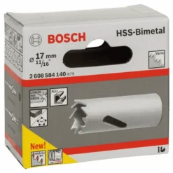 Bosch Lochsäge HSS-Bimetall Für Standardadapter 17 Mm 11/16 2608584140