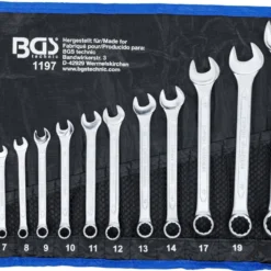 BGS Maul-Ringschlüssel-Satz | SW 6 - 22 Mm | 12-tlg. – 1197
