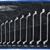 BGS 1214 Doppel-Ringschlüssel-Satz Gekröpft SW 6 X 7 - 30 X 32 Mm 12-teilig