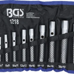 BGS Rohrsteckschlüssel-Satz | SW 6 X 7 - 20 X 22 Mm | 9-tlg. – 1218 -Angebote Kraft Zuhause Store bgs 1218 004