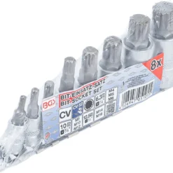 BGS Bit-Einsatz-Satz | Innenvielzahn (für XZN) | M4 - M16 | 8-tlg. – 5105 -Angebote Kraft Zuhause Store bgs 5105 002