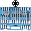 BGS Bit-Einsatz-Satz | 12,5 Mm (1/2") | TP-Profil (für Torx Plus) TP20 - TP70 | 32-tlg. – 5190