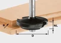 Festool Abplattfräser HW Schaft 8 Mm HW D42,7/13/R6 491138