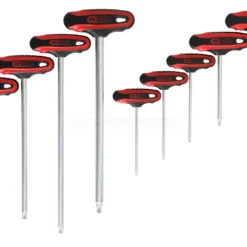 KS Tools T-Griff-Torx-Winkelstiftschlüssel-Satz, 9-tlg. - 158.8160 -Angebote Kraft Zuhause Store kstools 158 8160 002